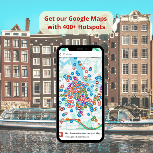 We Like Amsterdam: Google Maps with 400+ Hotspots
